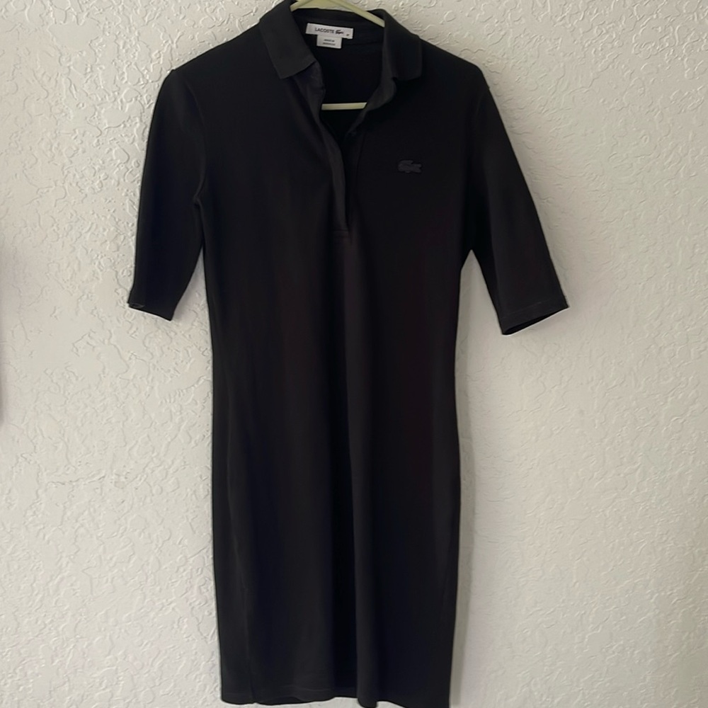 Lacoste Black Dress Size 38